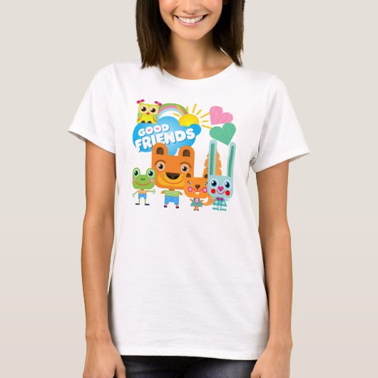 動物のよい友人 Tシャツ (正面)