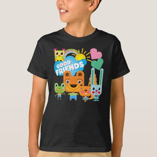 動物のよい友人 Tシャツ (正面)