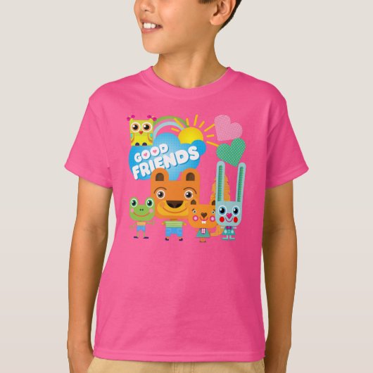 動物のよい友人 Tシャツ (正面)