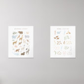 動物のアルファベットと数字の教育教室 (正面)