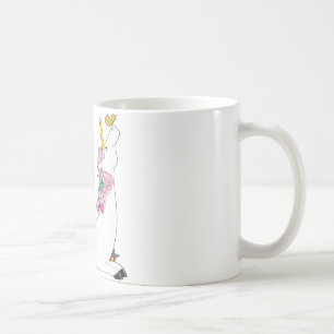動物のアルファベットのユニコーン コーヒーマグカップ
