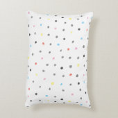 動物のアルファベット|の子供部屋の誕生Statsの枕 アクセントクッション (裏面(縦))