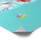 動物のアルファベット ポスター (角)