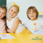 動物のアルファベット J クラゲ ベビーTシャツ