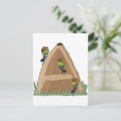 動物のアルファベットanthill ポストカード (スタンド正面)