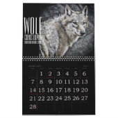 動物のカレンダー カレンダー (2月 2027)