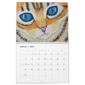 動物のカレンダー カレンダー (2月 2027)