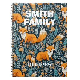 動物のキッパーソナライズされたチンレシピ ノートブック