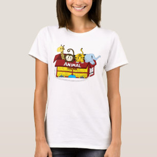 動物のクラッカーのベビードールのTシャツ Tシャツ