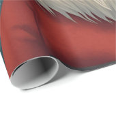 動物のクリスマスサンタ ラッピングペーパー (ロールコーナー)