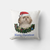 動物のクリスマス クッション (正面)