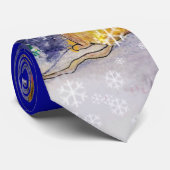 動物のクリスマス ネクタイ (ロール)