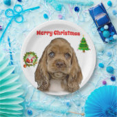 動物のクリスマス ペーパープレート (パーティー)