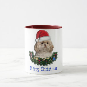 動物のクリスマス マグカップ