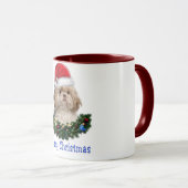 動物のクリスマス マグカップ (正面右)