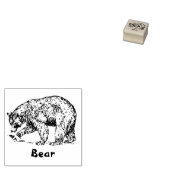 動物のゴム印を付ける ラバースタンプ (押印)