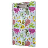 動物のサファリパターン クリップボード (左)