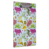 動物のサファリパターン クリップボード (右)