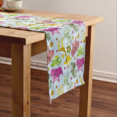 動物のサファリパターン ショートテーブルランナー (インサイチュ)