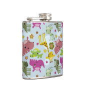 動物のサファリパターン フラスク (右)