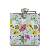 動物のサファリパターン フラスク (裏面)