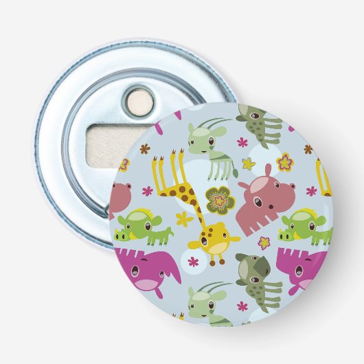 動物のサファリパターン 栓抜き (正面)