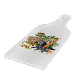 動物のサファリ カッティングボード (角)