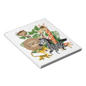 動物のサファリ ノートパッド (アングル)