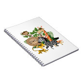 動物のサファリ ノートブック (右側)