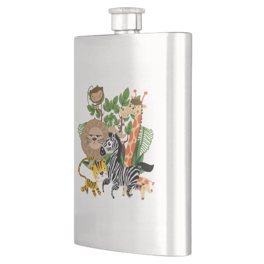 動物のサファリ フラスク (左)