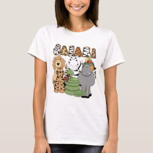 動物のサファリ Tシャツ