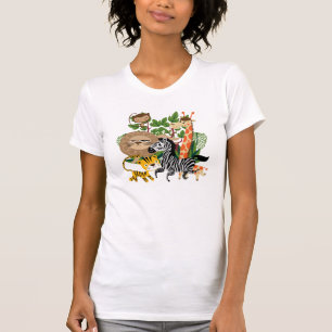 動物のサファリ Tシャツ