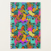 動物のシルエットパターン プランナー手帳 (正面)