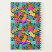 動物のシルエットパターン プランナー手帳 (裏面)