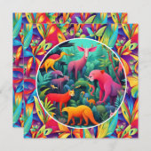 動物のジャングル シーズンカード (正面/裏面)