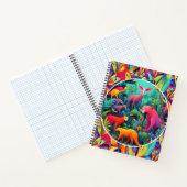 動物のジャングル ノートブック (内部)