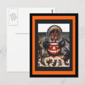 動物のダンスを収穫 ポストカード (正面/裏面)