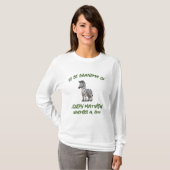 動物のテーマのママ-to-Be Tシャツ (正面フル)