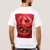 動物のデザインシ最高のャツの美しい驚き Tシャツ (裏面)