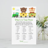 動物のトレーニングあなたの財布ゲームの中にあるものは何ベビーshowe (スタンド正面)