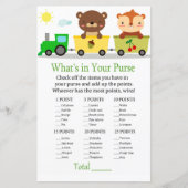 動物のトレーニングあなたの財布ゲームの中にあるものは何ベビーshowe (正面)