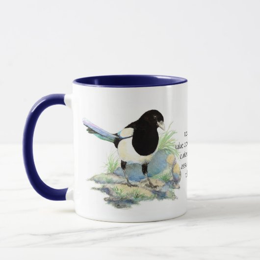 動物のトータム、励ましとインスピレーション マグカップ (左)