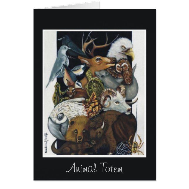 動物のトーテム (正面)