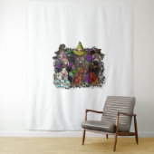 動物のハロウィーン タペストリー (インサイチュ)