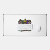 動物のハロウィーン デスクマット (キーボード&マウス)