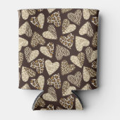 動物のハート 缶クーラー (正面)