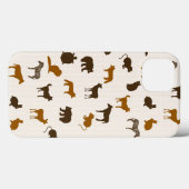 動物のパターン1 Case-Mate iPhoneケース (裏面 (横))