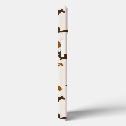 動物のパターン1 Case-Mate iPhoneケース (裏面 / 右)