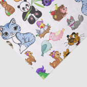 動物のパターン 薄葉紙 (詳細)