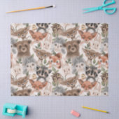 動物のパターン 薄葉紙 (クラフト)
